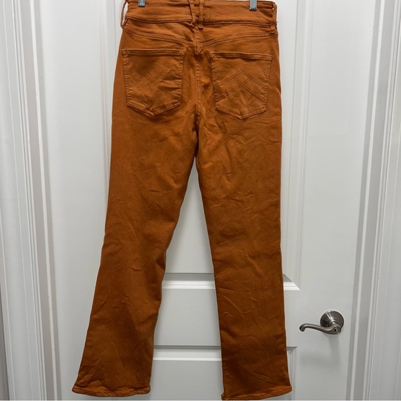 We the Free Free People Orange Shayla Jeans - Picture 7 of 9